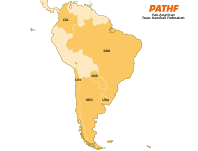 Map of South America